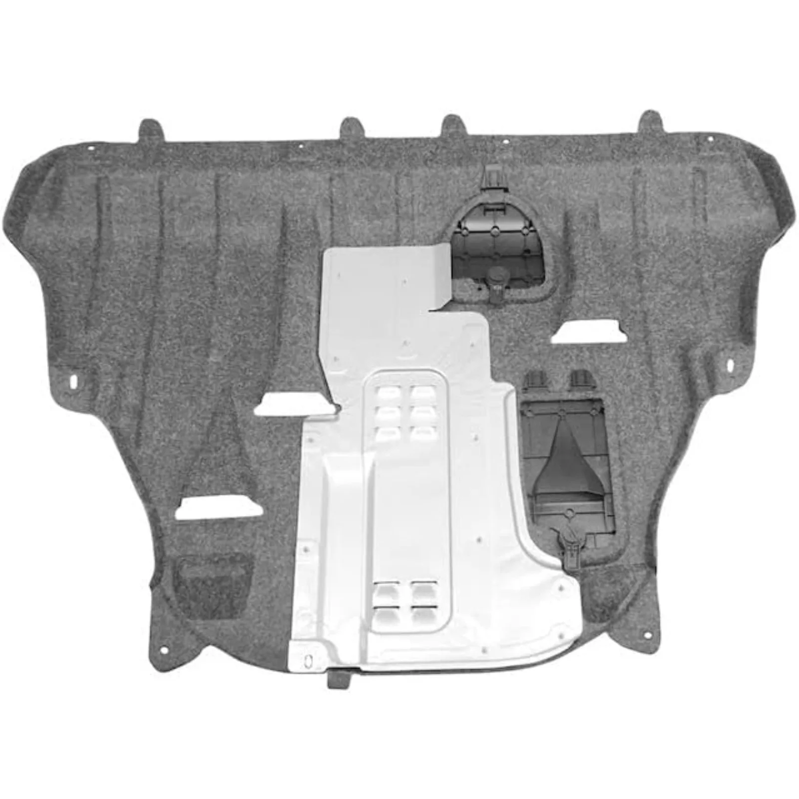 US  Lower Undercar Engine Shield Cover - Compatible with 2015-2018 Jeep Cherokee (with Front Wheel Drive)