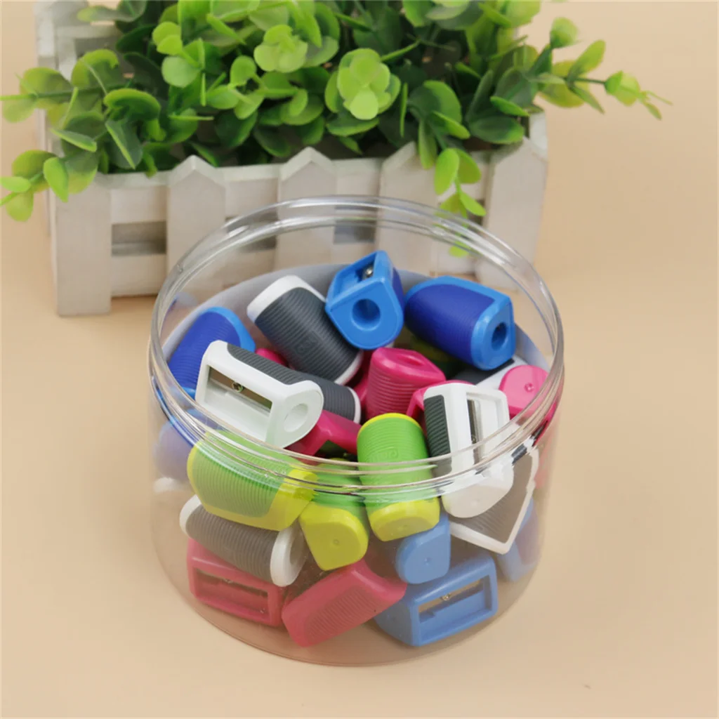 Deli 1pc Children's Colorful Pencil Sharpener Portable Multifunctional Pencil Sharpener For Home School Office Art Drawing 0520