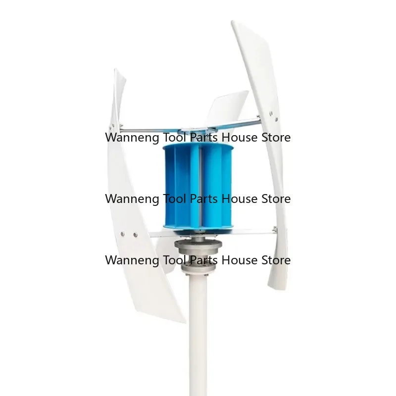 

Windmill 1KW 2KW 5KW 12V 24V 48v vertical axis wind turbine free energy generator flywheel generator system