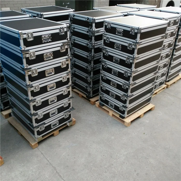 Professional Audio Video Lighting Stage Speaker Transport Hard Case equipments Rack Storage Flight Cases