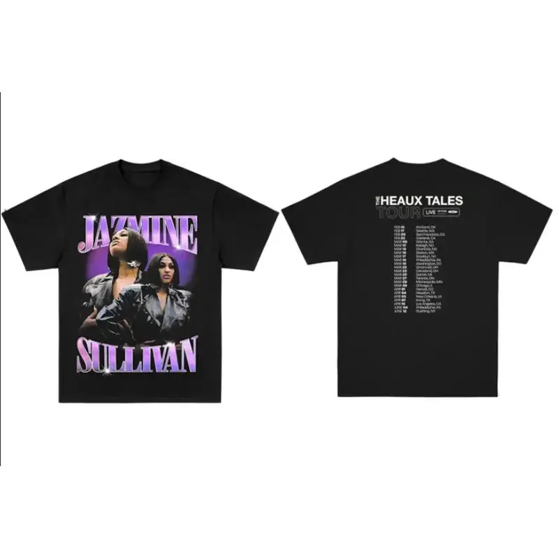 vintage Jazmine Sullivan T shirt black Short sleeve All sizes S to 5Xl