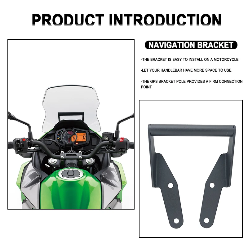 VERSYS-X250 Mobile Phone Navigation Bracket GPS SMART PHONE Bracket For KAWASAKI VERSYS X250 Versysx 250 2017-2021 2019 2020