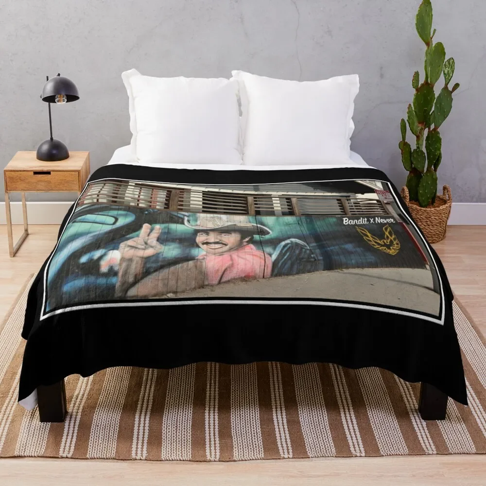 

Burt Reynolds - Smokey & the Bandit Throw Blanket Custom Kid'S Luxury Decorative Throw Blankets