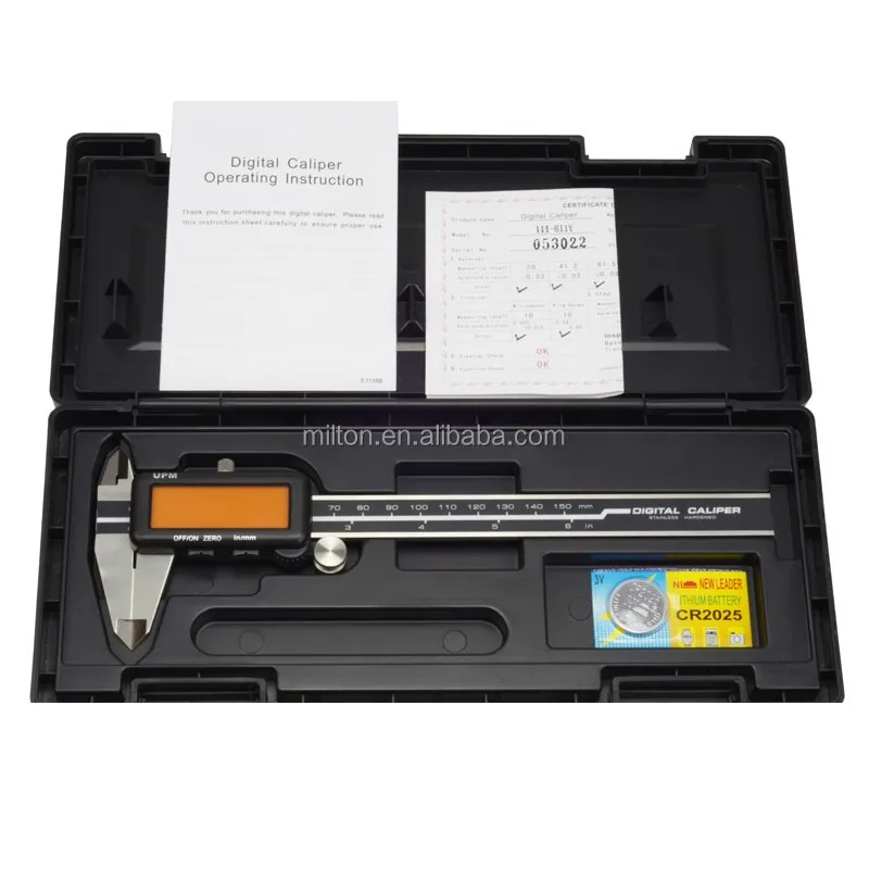 فرجار رقمي 150 مم مع مخرج بيانات Datalink مخرج بيانات فرجار رقمي لاسلكي #4