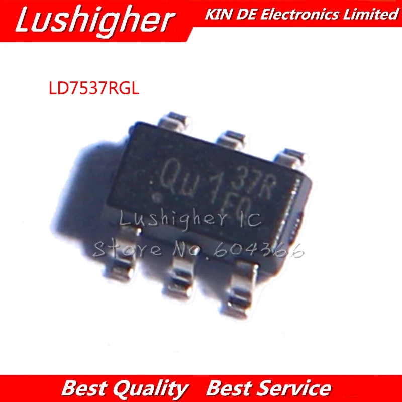 10PCS LD7537RGL SOT23-6 LD7537RG SOT-23 LD7537R LD7537