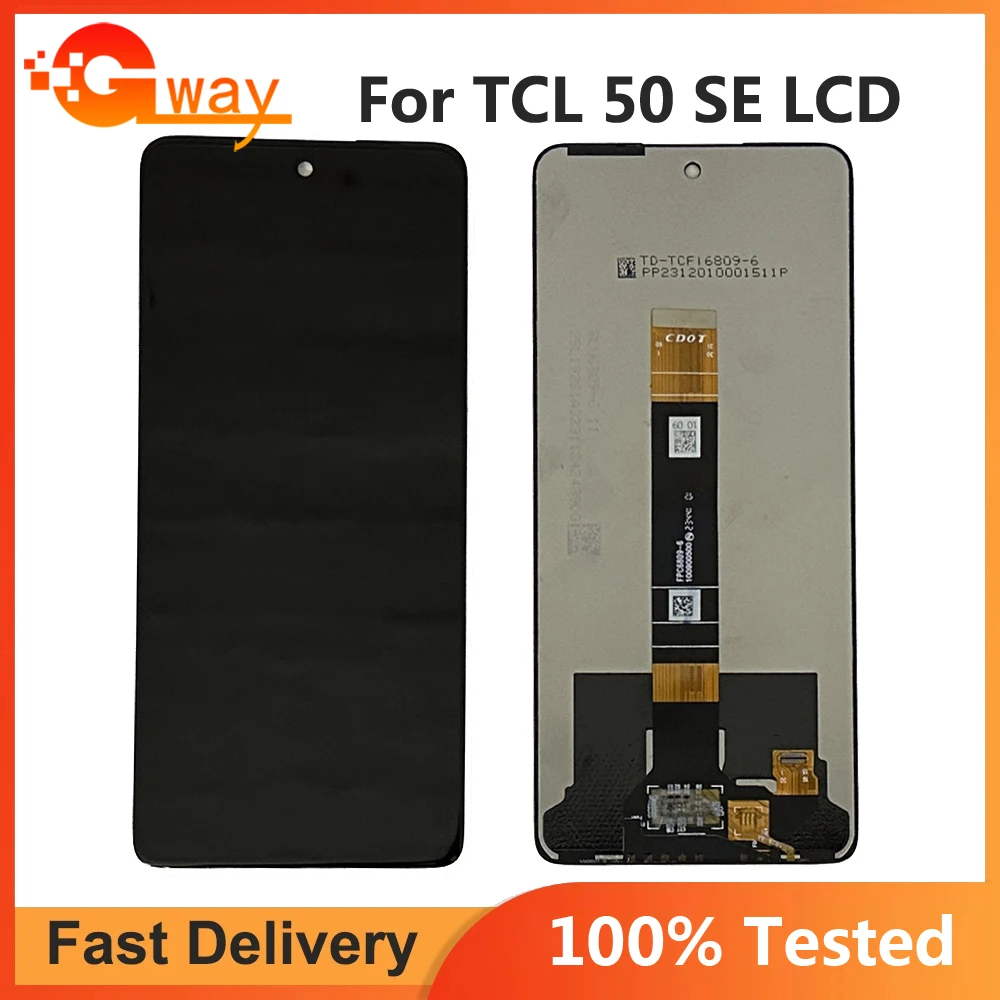 

Original Tested 6.78" For TCL 50 SE 50SE LCD Display With Touch Screen Digitizer Full Assembly For TCL 50 SE LCD Repair Parts