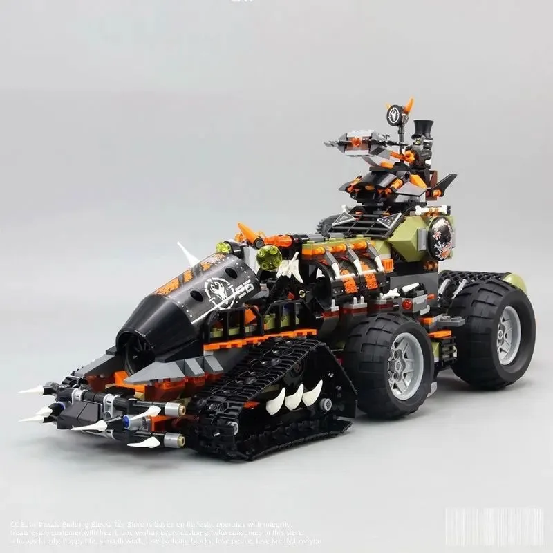 

1179pcs Technical Dieselnut Building Blocks Dragon Truck Fit Bricks Children Birthday Gift Kids Toys for 70654 model