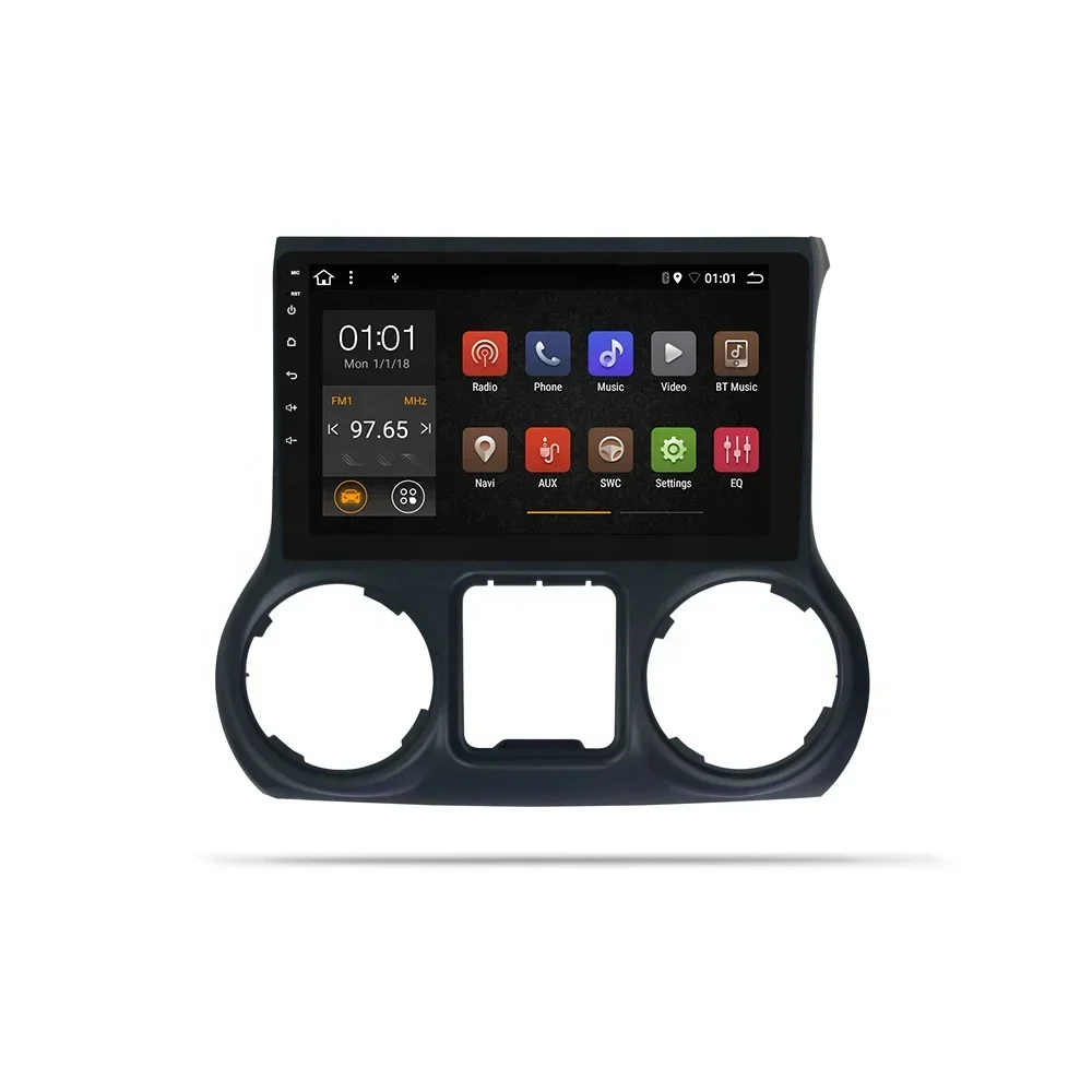 MCX 10.1 inch Android 10 car DVD multimedia player for Jeep Wrangler JK 2011-2017 with WIFI GPS radio quad core touch screen