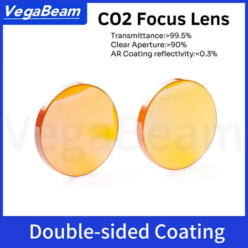 10/5/3 Buah Lensa Fokus Meniskus ZnSe Lensa Laser PVD Dia20mm FL38.1/50.8/63.5/76.2/101.6mm untuk Mesin Pemotong Ukiran Laser CO2
