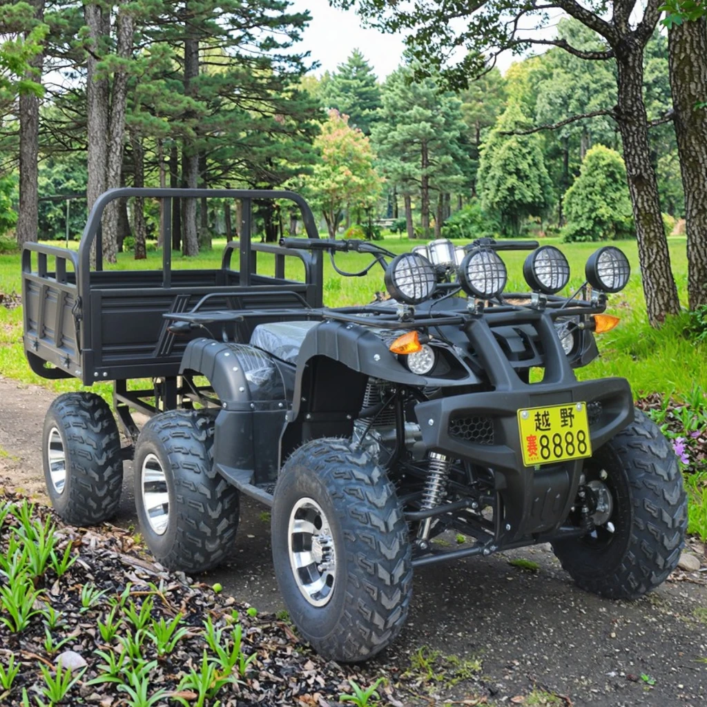 Daniel SUV, two-wheel drive, automatic shaft drive, removable 10-inch aluminum wheels, all-terrain vehicle