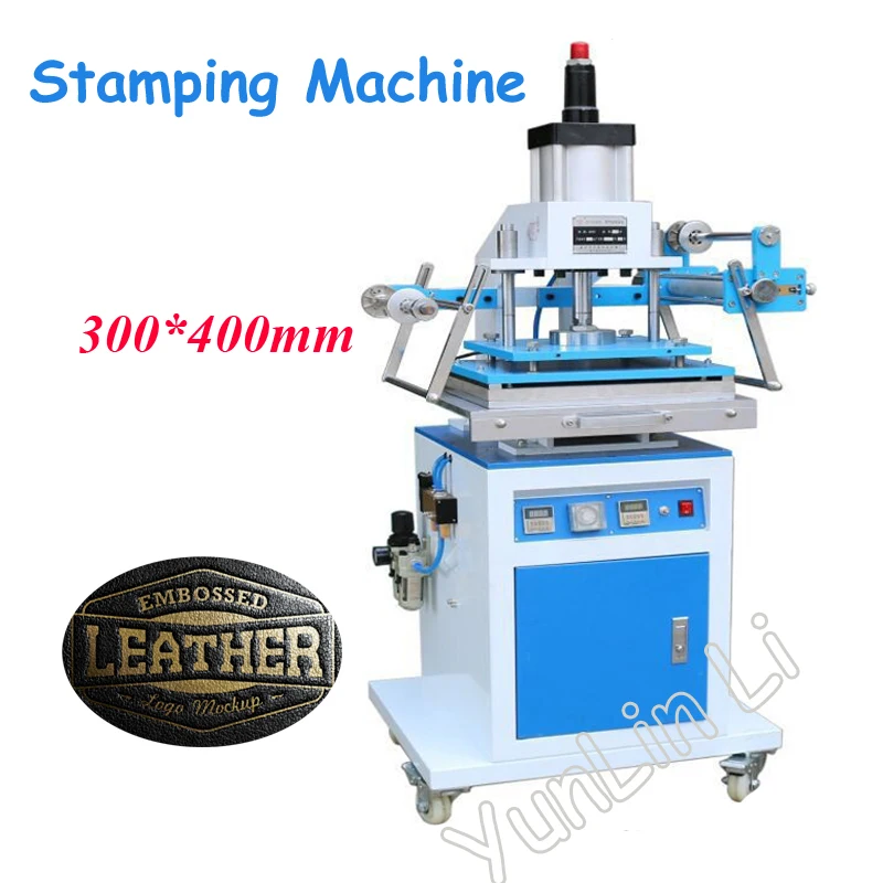 30*40cm Leather Embossing Machine Pneumatic Gold Hot Stamping Machine Die Indentation ZY-819M