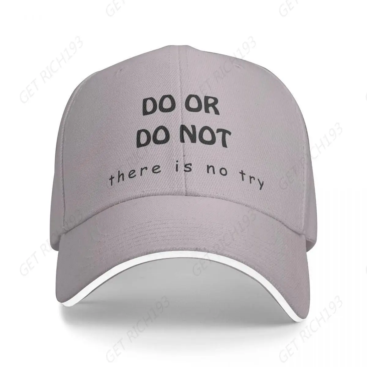 

Do Or Do Not There Is No Trycap Baseball Cap Sun Cap Hip Hop Men Hats Women'S