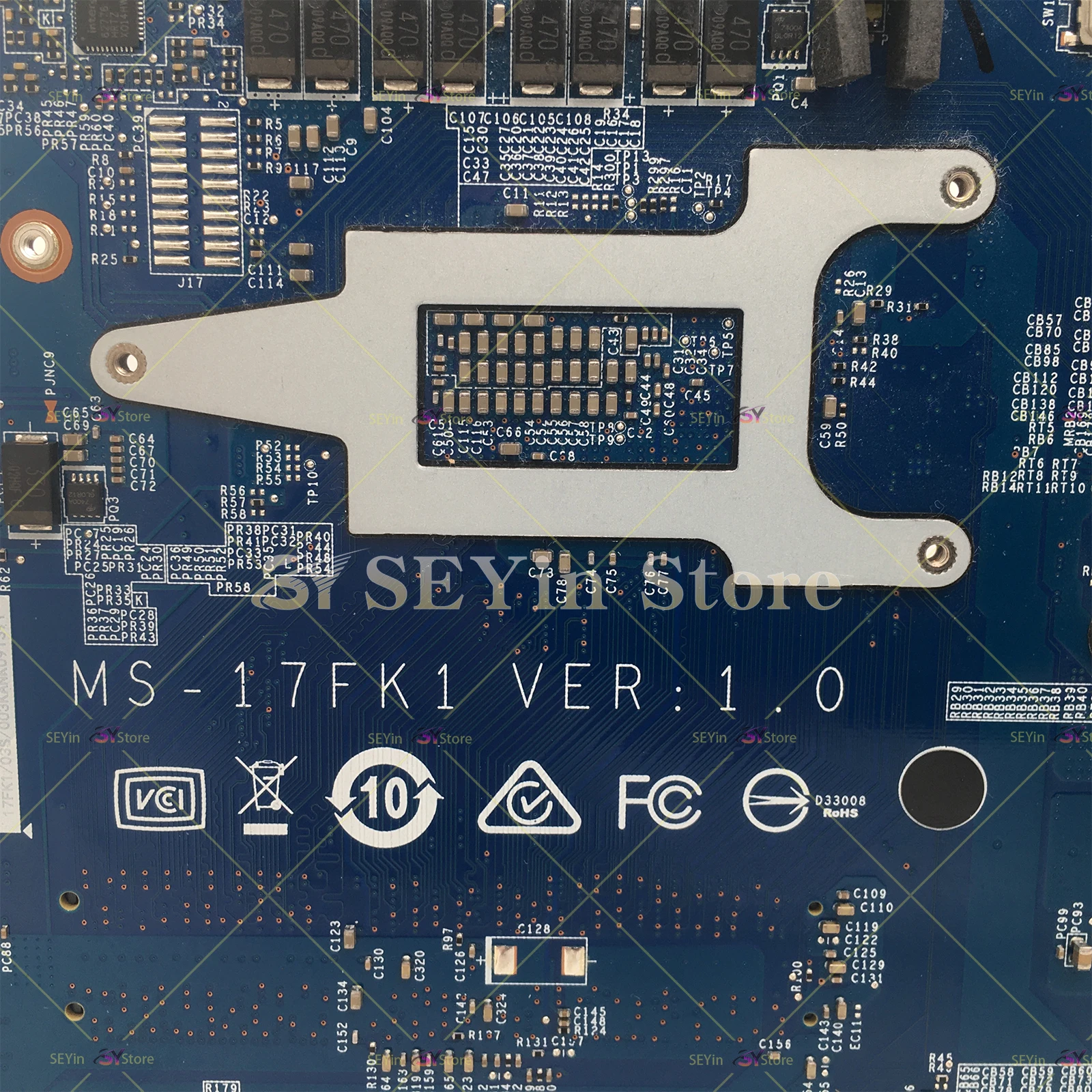 Материнская плата MS-17FK1 для MSI MS-17FK, современная материнская плата для ноутбука R5-4600H RX5300M RX5500M, 100% работа