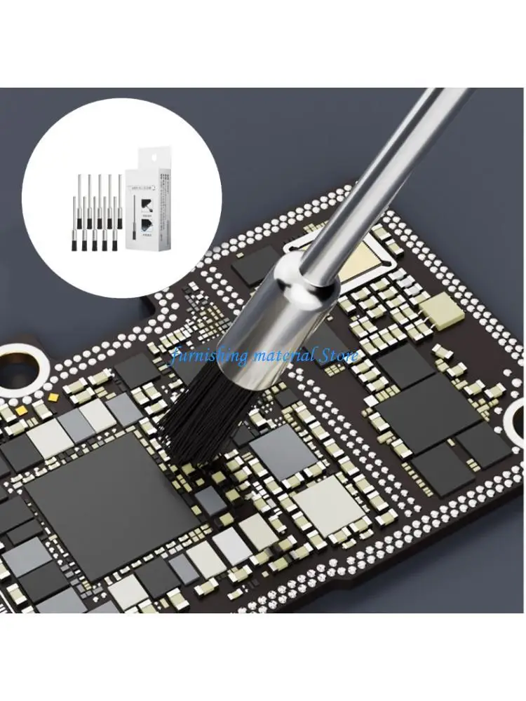 Y5GD 10Pcs Highly Density Cleaning Brushes Compatible for Electric Grinding Tool