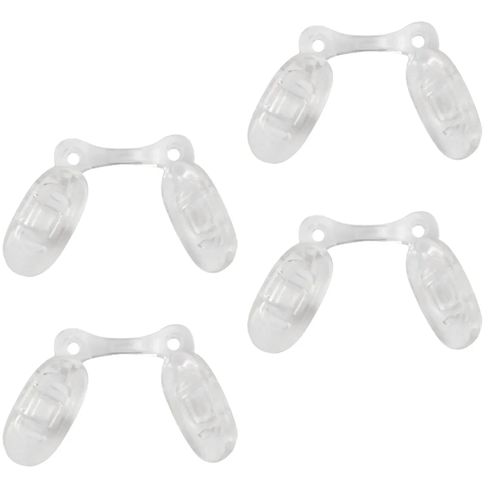 

4Pcs Eyewear Nose Pads Comfortable Height Increasing Anti-Slip for All Frames Glasses Nose Piece Nosepads for Eyeglasses