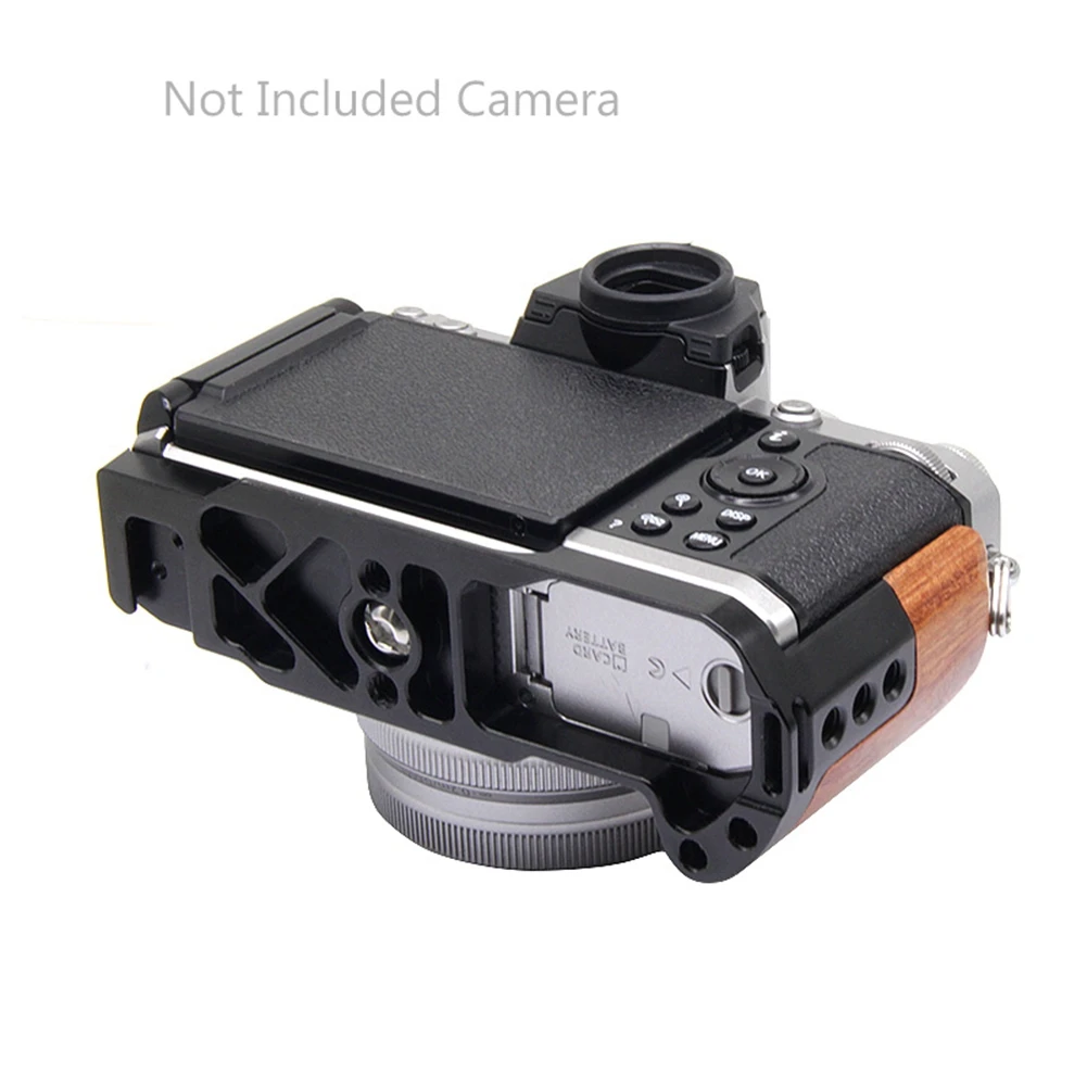 Быстросъемный L-образный деревянный кронштейн для боковой ручки, черный_BSH