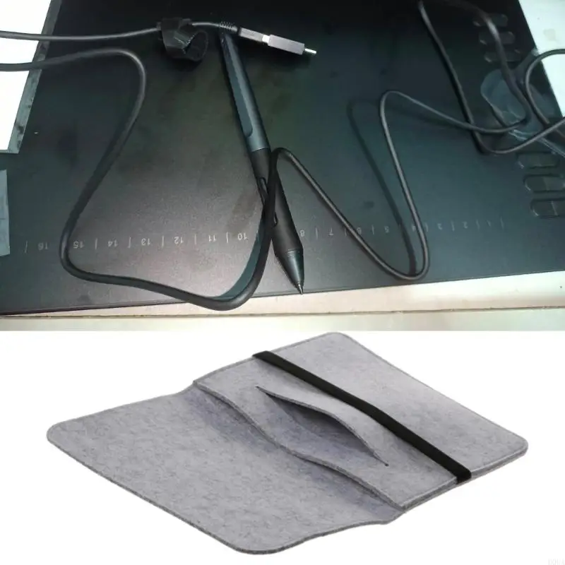 D0UA รู้สึกว่ากระเป๋าเก็บกระเป๋าป้องกันสำหรับ M708 EX08 EX12AIR และ HC16 Drawing Tallets Container