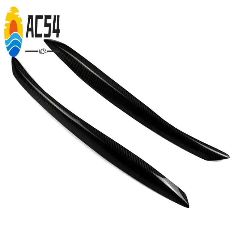 

AC54-автомобильная фара, накладка на брови, наклейка для TT 2006-2014, накладка на веки, полоски, крышка, настоящее углеродное волокно