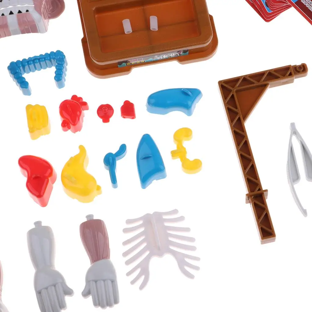 

Novelty Human Anatomy Game Toy Kids Learning Board Game Accessory for Halloween Family Fun and Gifts