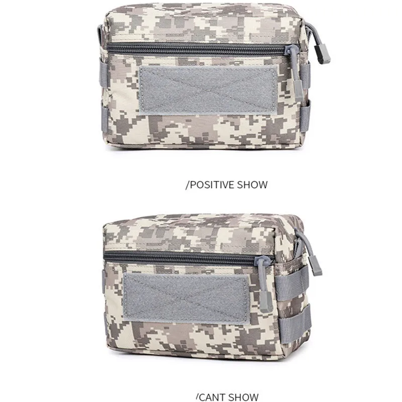 Molle Utility EDC marsupio Tactical Pouch Medical First Aid Bag marsupio borsa da caccia per sport all'aria aperta