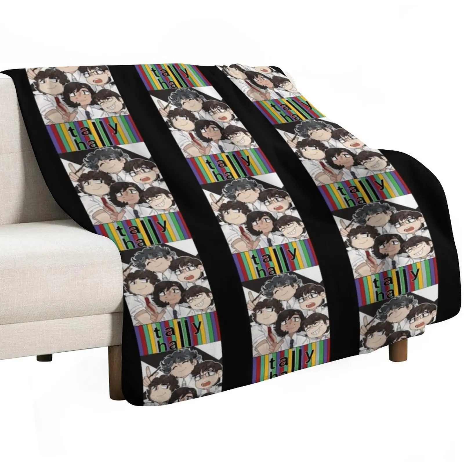 Tally Hall Band Anime Throw Blanket Hairys Heavy cosplay anime Luxury Furry Summer Blankets