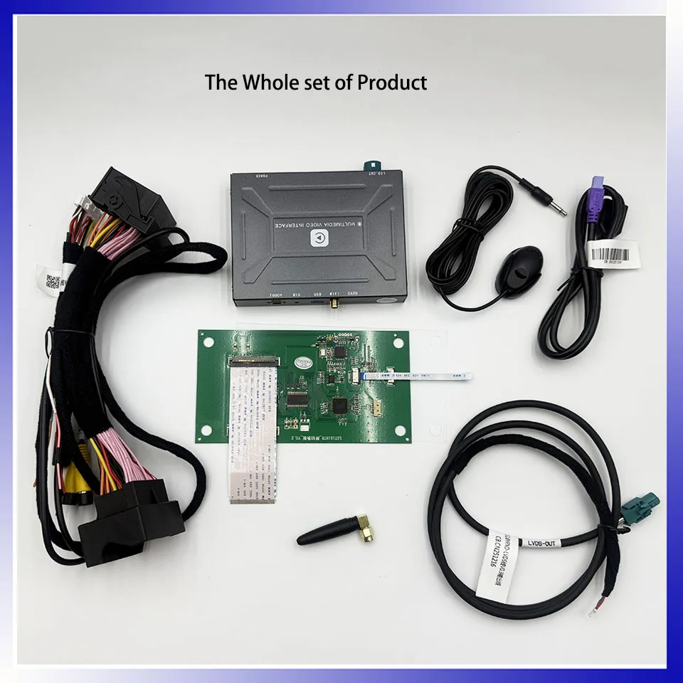 RideMedia 2026 Nieuw uitgebrachte CarPlay Android Auto BT USB Camera Muziek GPS Interface voor VW Touareg 7P RCD550 2010-2017