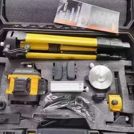 16 Line Laser Level Green Light Leveling Tool Set With Tripod For Construction And DIY Projects