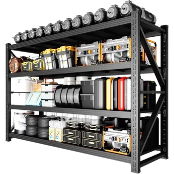 Prateleiras de garagem pesadas de 48 