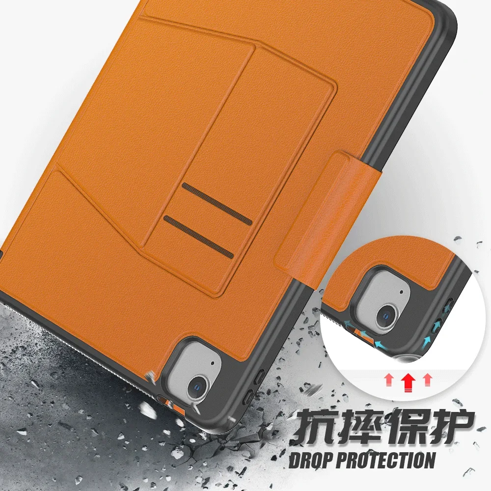 Imagem -06 - Ímã Case Inteligente para Ipad Pro 11 2024 à Prova de Choque Capa Robusta Ipad 11 Pro 2023 2023 2023 Multi-ângulo Kickstand Fivela Funda