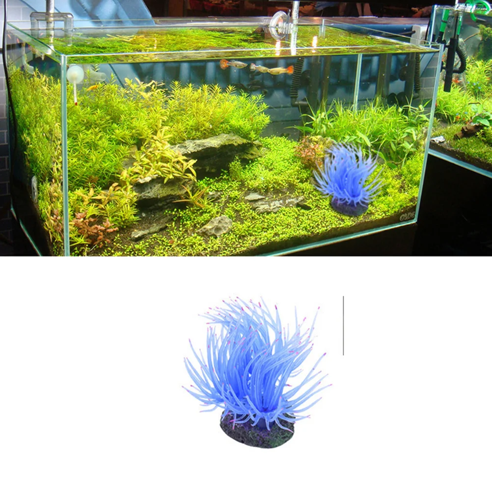 Artificial Coral Aquarium Accessories Water Landscape Decor Large Blue Accessories Tank Decorations Tank Decorations