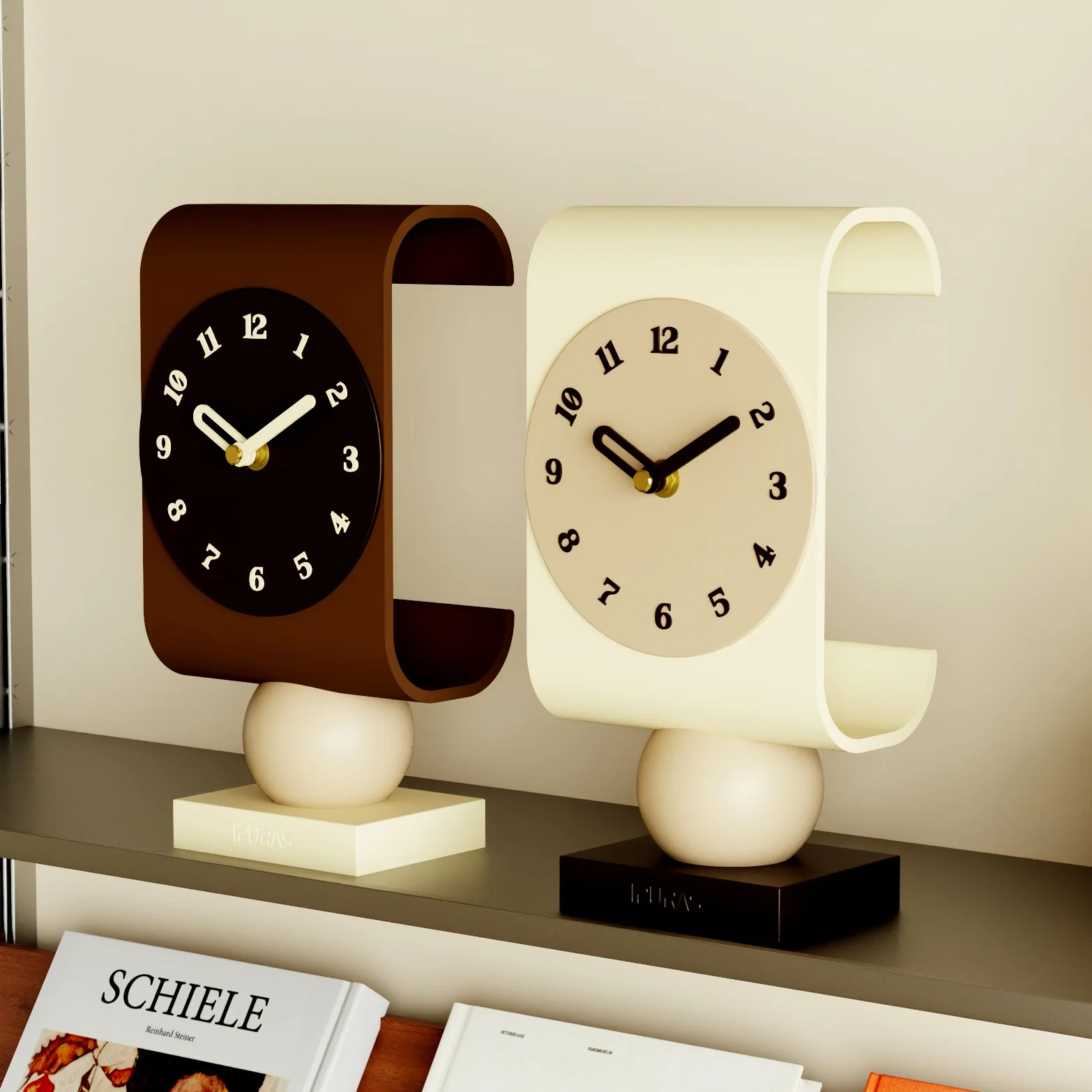 Super Quiet Creative Clock Artistic Three-Dimensional Pendulum Clock Stand Clock Base Pendulum Stand