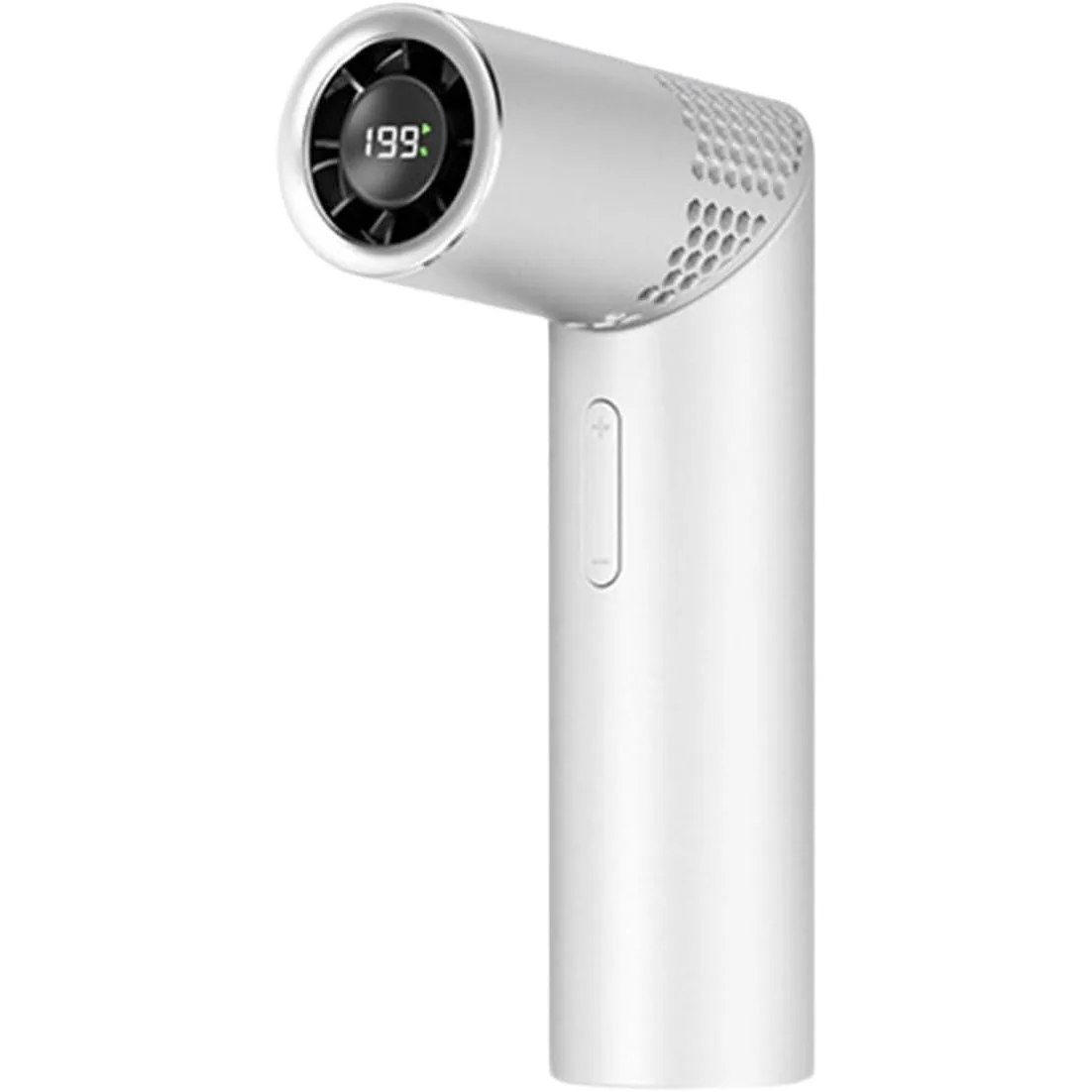 

Portable Handheld Fan,Rechargeable Mini Lipstick Fan,Up to 12 Working Hours,1-199 Speed,Digital Display,for Outdoor,Travel,Beach