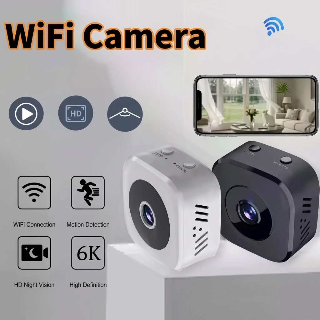 Full HD Mini Security Camera Pro WiFi Surveillance With 2 Way Audio Motion Detection Infrared Night Vision Security Camera