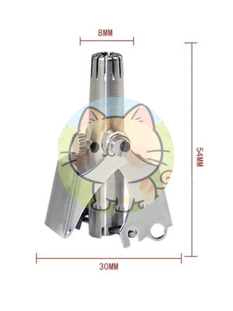 

~Manual Stainless Steel Nose Ear Hair Trimmer hair removal clipper cutting T30 WF