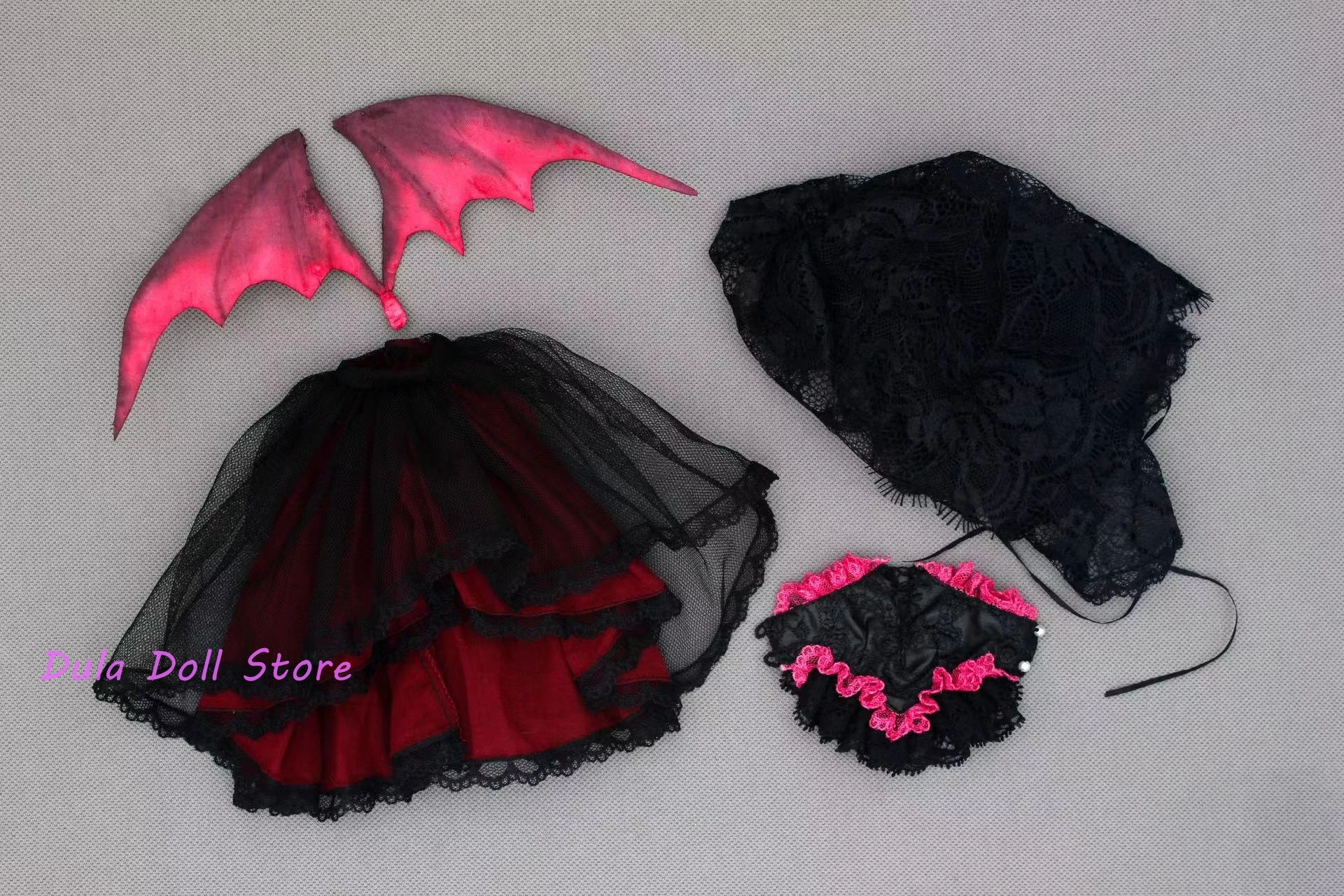 

2026 Dula Doll Clothes Dress Little devil skirt Blythe Qbaby ob24 ob22 Azone Licca ICY JerryB 1/6 Doll