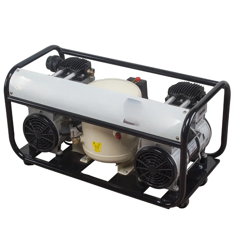 Silent oil-free air compressor compressor home decoration painting king inflatable pump