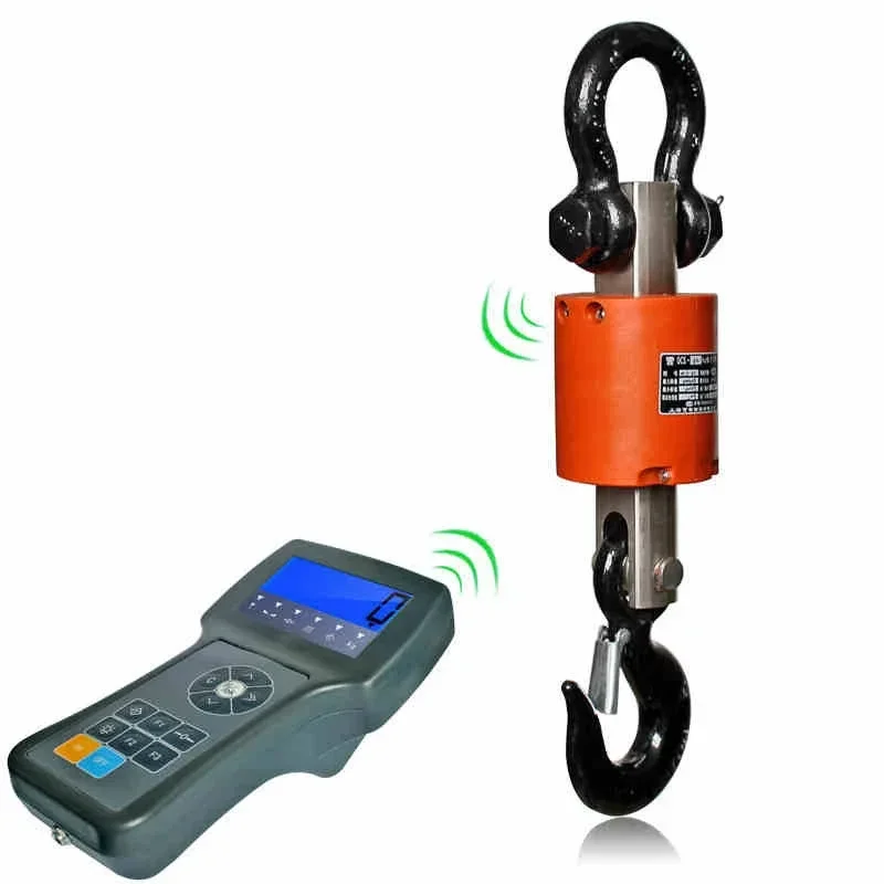 5 tons electronic crane scale wireless handheld hanging scale