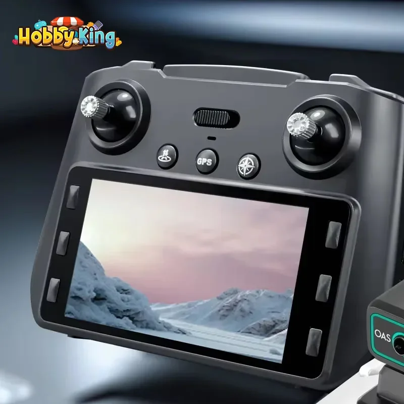 Rc gps uav com câmera dupla controle remoto drone tela de exibição aérea retorno automático evitar obstáculos quadcopter para crianças