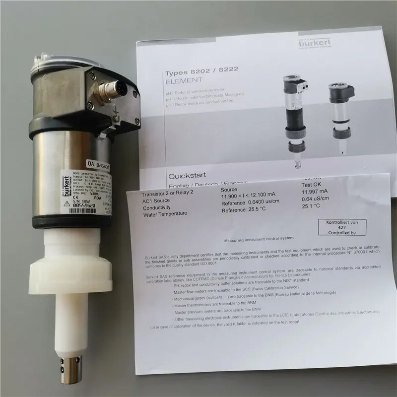 

2025.4BurkerT8222 Измеритель проводимости Датчик проводимости Powerleader 00559620 Заказ: Германия