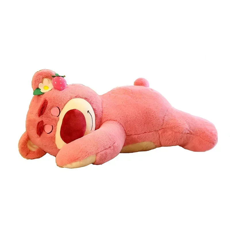 40cm Disney Anime pluszowe zabawki Lotso Cartoon śliczne wypchane lalki akcesoria do łóżek walentynki urodziny prezenty dla dzieci