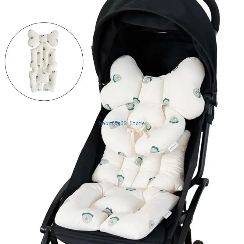 

Y4UD Comfortable Infant Car Pad Soft Toddlers Cart Cushion for Dinning Chairs