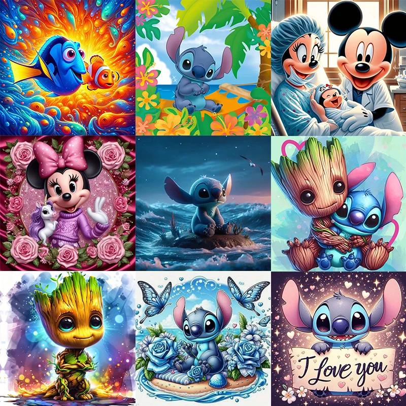 5D Diy Stitch Micke…