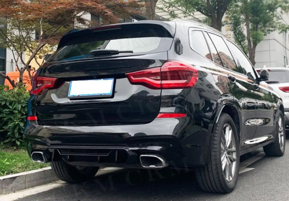 

Материал ABS глянцевый черный автомобильный задний бампер диффузор для BMW X3 G01 M Sport 2018-2020