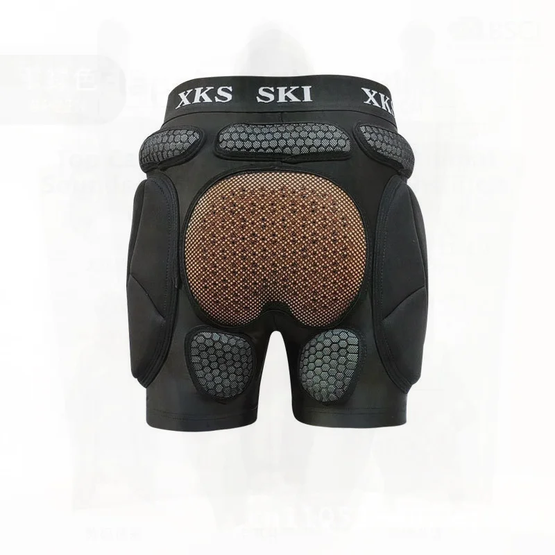 

Men's And Women's Ski Hip Pants with Knee Pads Anti-Fall Snowboard Protective Equipment Set Polyurethane Fiber Butt Pads