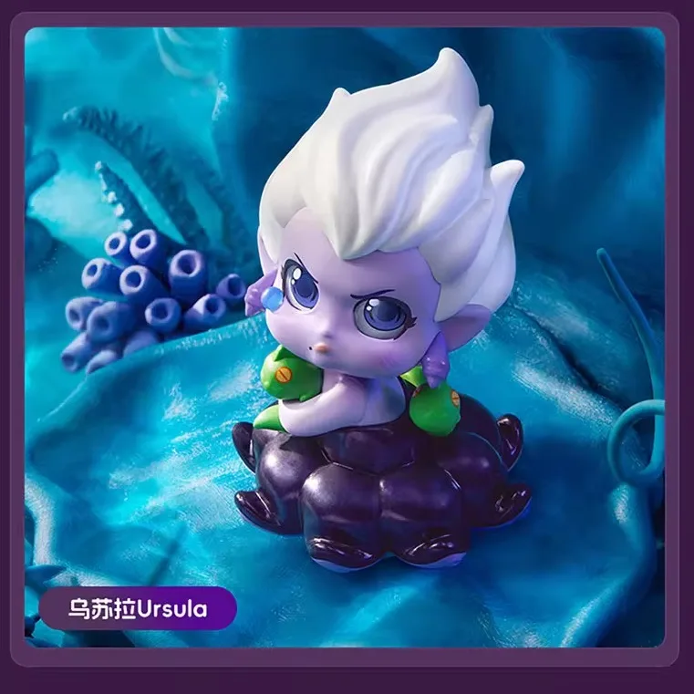 오리지널 디즈니 악당은 복종하지 않는 시리즈 블라인드 박스 Collectible Figurines 귀여운 디스플레이 항목 이상적인 선물 트렌디 장난감