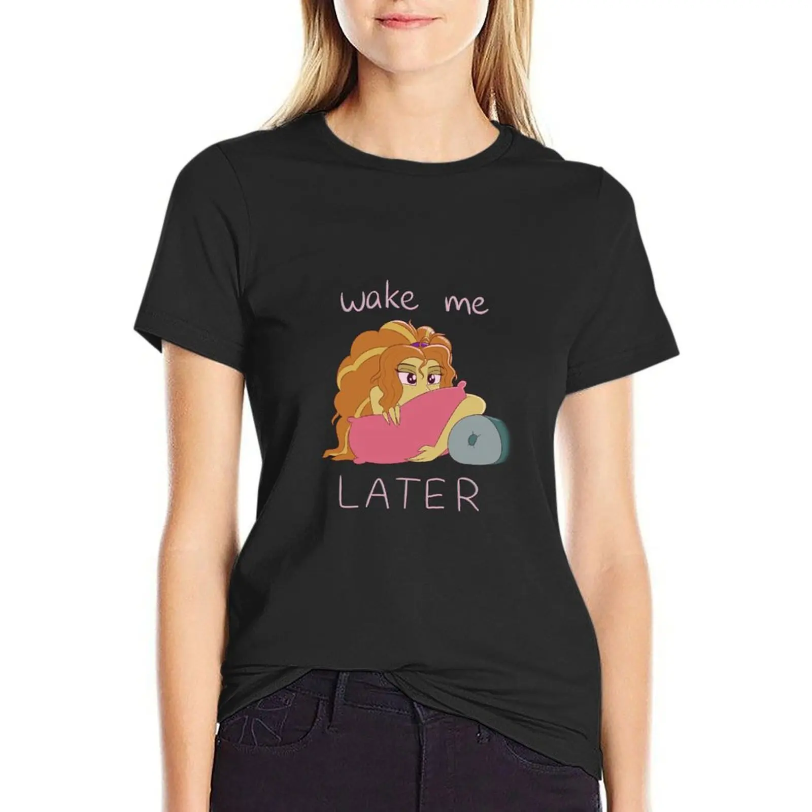 

Sleepy Adagio Dazzle T-Shirt summer top customizeds heavyweights designer clothes Women luxury
