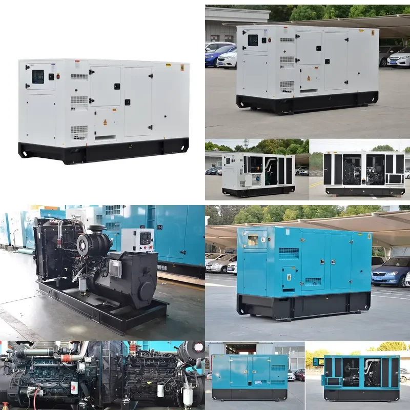 Silent Cabin Special Designs for Your Demands High Quality for Brand Generators 180kw 225kva Open Frame ATS Remote