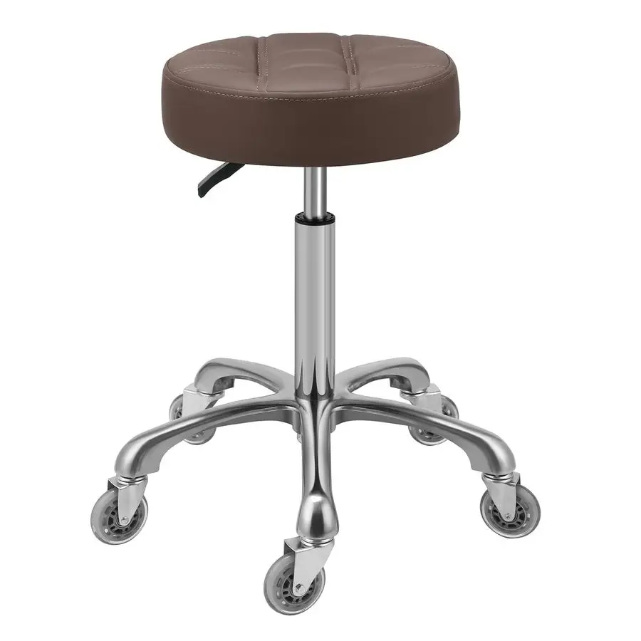 

Adjustable Rolling Stool for Salon Heavy Duty Swivel Chair with Wheels for Hairdresser Esthetician Lash Tech Spa Home Office Ki