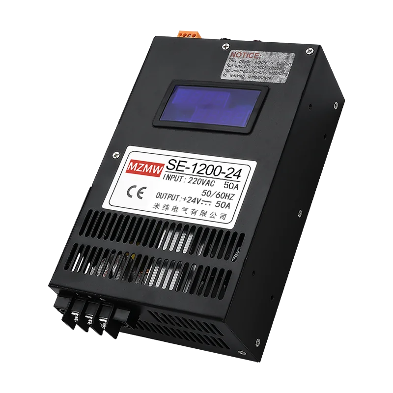Imagem -06 - Mzmw-fonte de Alimentação Comutada Ajustável Display Digital Smps Led Transformer 012v 24v 36v 48v 60v 80v 110v 150v 220v ca cc 1200w