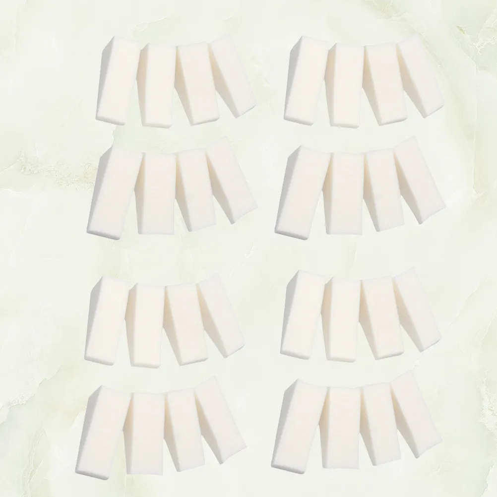 32Pcs Nail Sponge Set for Gradient Manicure Professional Manicure Tool Triangle Sponge for Natural False Nails Nail